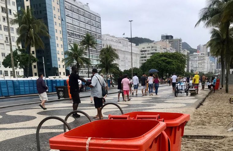 Réveillon do Rio teve menos lixo que média histórica, diz Comlurb