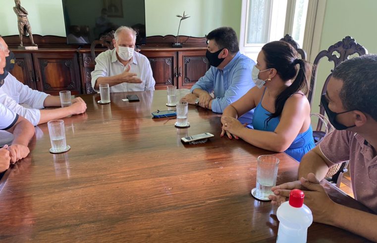 Deputado federal Felício Laterça visita Prefeitura e debate recursos para a cidade