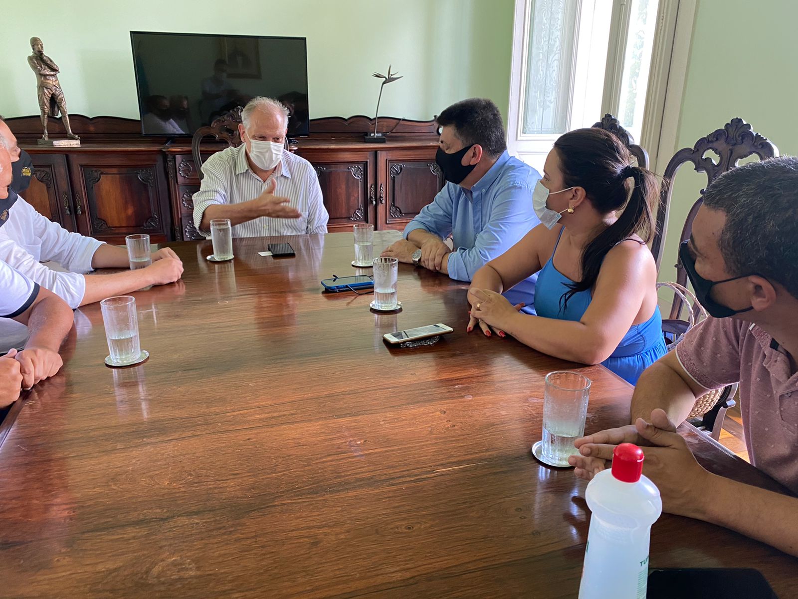 Deputado federal Felício Laterça visita Prefeitura e debate recursos para a cidade