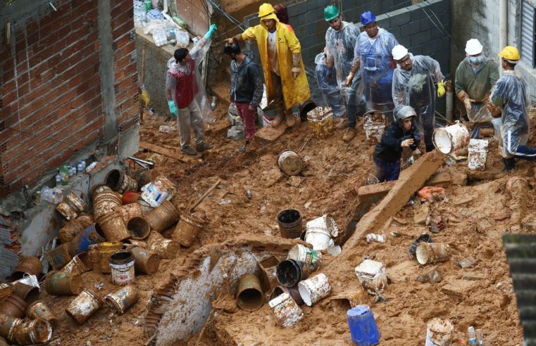 São Paulo já registra 28 mortes causadas pelas chuvas