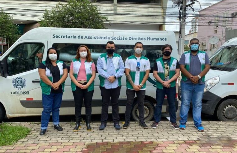 Secretaria de Assistência Social de Três Rios envia equipe para Petrópolis e leva donativos para vítimas das chuvas 