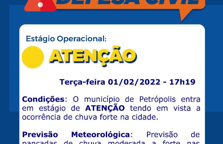 Tráfego na Rua Coronel Veiga é liberado, mas previsão de chuva para as próximas horas coloca o município em atenção