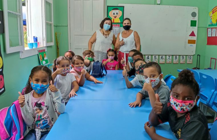 Rede Municipal de Paraíba do Sul retoma 100% do ensino presencial