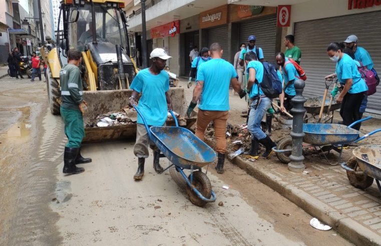 Defesa Civil inicia mais um dia de trabalho intenso em conjunto com todos os setores do Governo Municipal, além do suporte de órgãos estaduais e federais