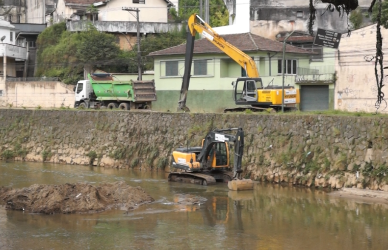 INEA inicia desassoreamento e realiza estudo sobre a macrodrenagem dos rios em Petrópolis