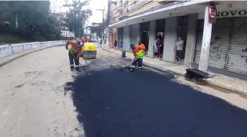 Corredor exclusivo para ônibus volta a operar na Rua Washington Luiz