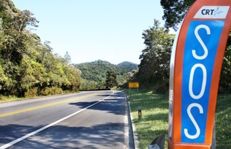 CRT dá continuidade às intervenções no trecho da serra para restauração do pavimento rígido