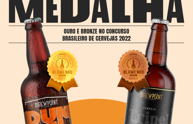 Munich Dunkel, da cervejaria Brewpoint, é eleita a melhor do brasil no Concurso Brasileiro de Cervejas 2022