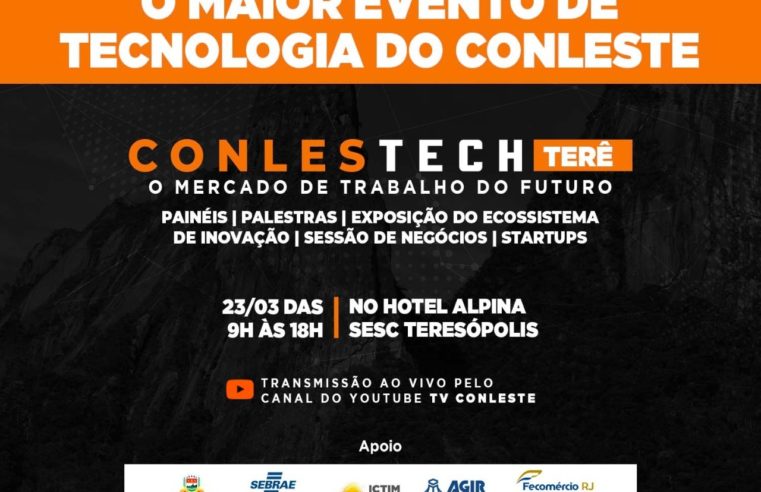 Conlestech Terê: Teresópolis sedia evento tecnológico no próximo dia 23