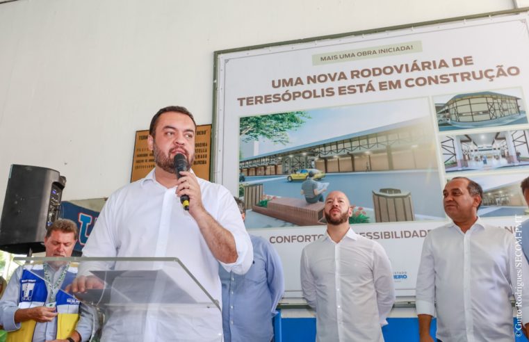 Prefeito Vinicius Claussen e Governador Cláudio Castro assinam Termo de Cooperação para Início da Obra de Reforma da Rodoviária
