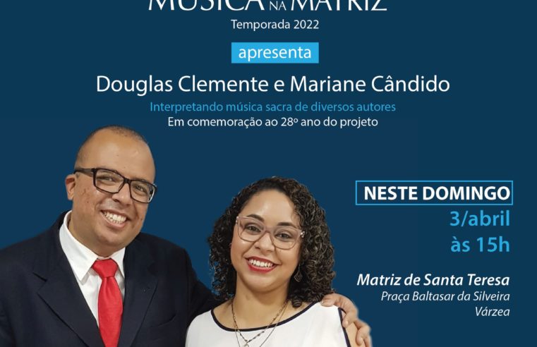 ‘Música Matriz’ comemora 28 anos de criação com apresentação especial no próximo domingo, 3