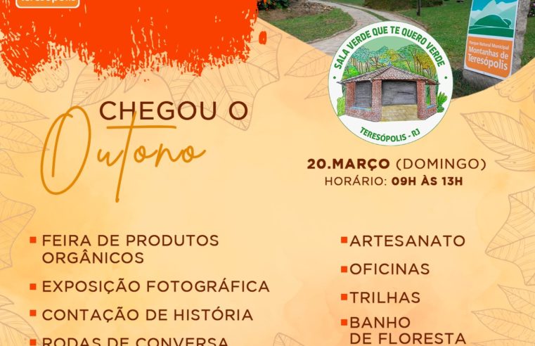 Prefeitura celebra a chegada do Outono com programação especial no domingo, 20/03, no Parque Montanhas de Teresópolis