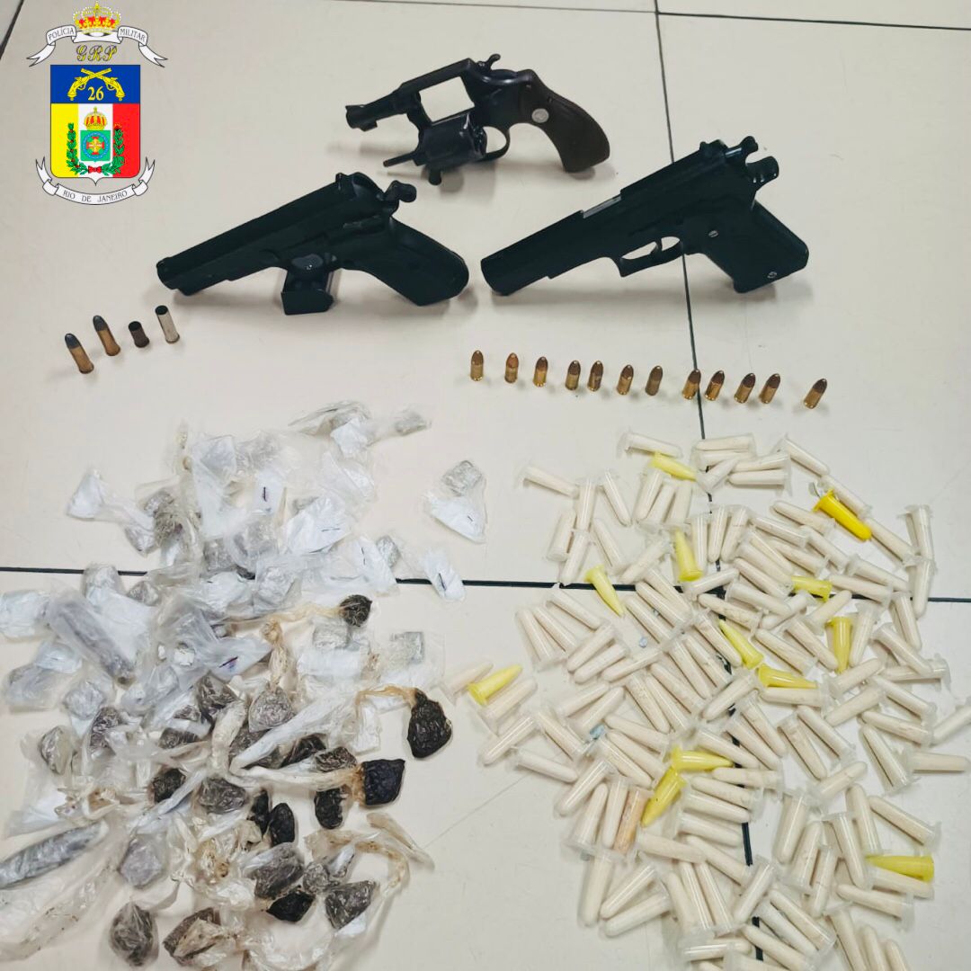 Após confronto três pessoas são presas pela Polícia Militar no Independência