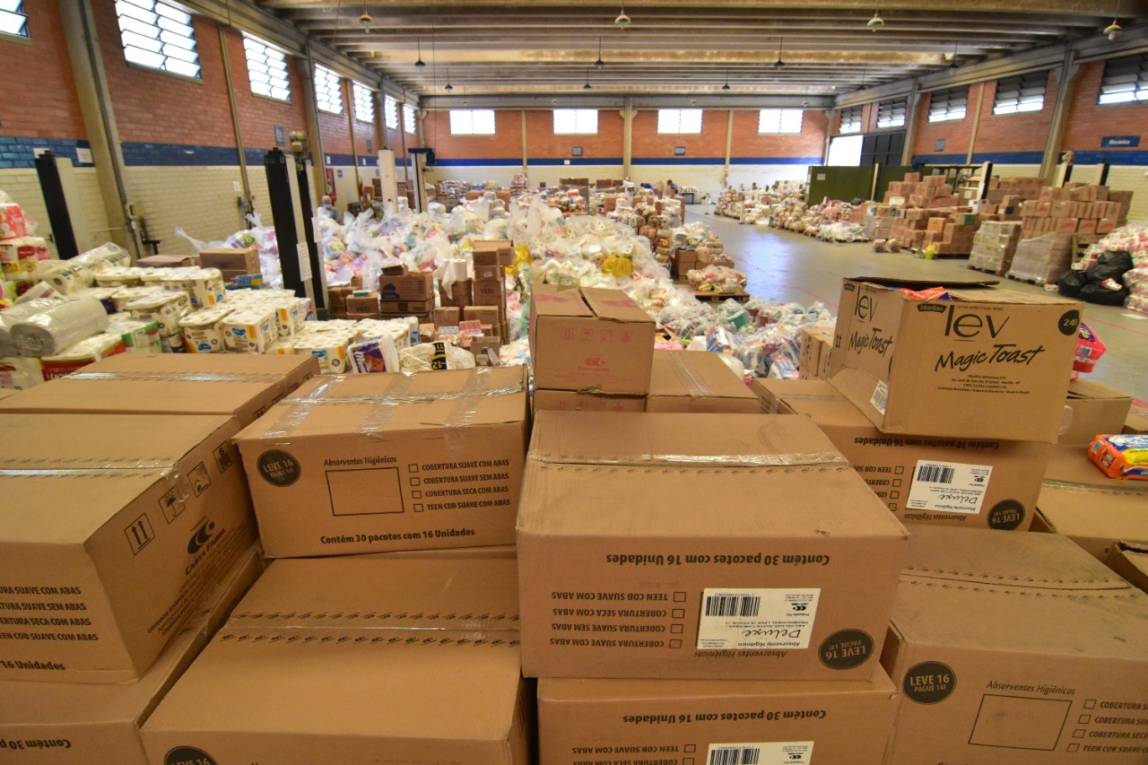 Alimentos doados são suficientes para suprir abrigos