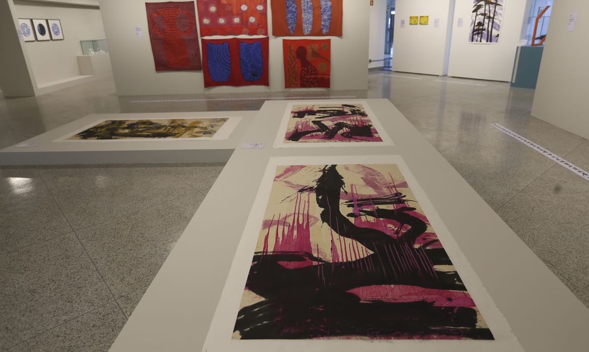 Exposição em Brasília reúne obras de artistas chineses e brasileiros