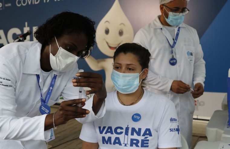 Mortes por covid-19 caem 77,3% no estado do Rio