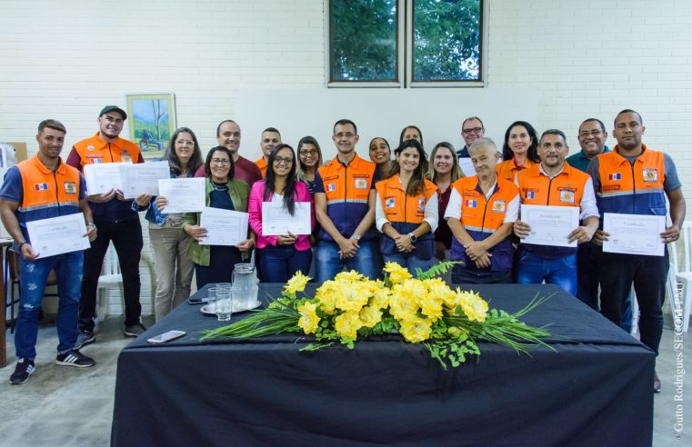 Defesa Civil capacita agentes públicos para atuar junto a voluntários na gestão dos pontos de apoio e abrigos temporários de Teresópolis