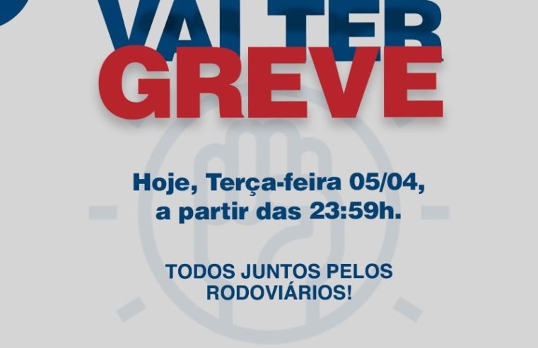 Greve dos rodoviários de Petrópolis começa às 23h59 de hoje (05)