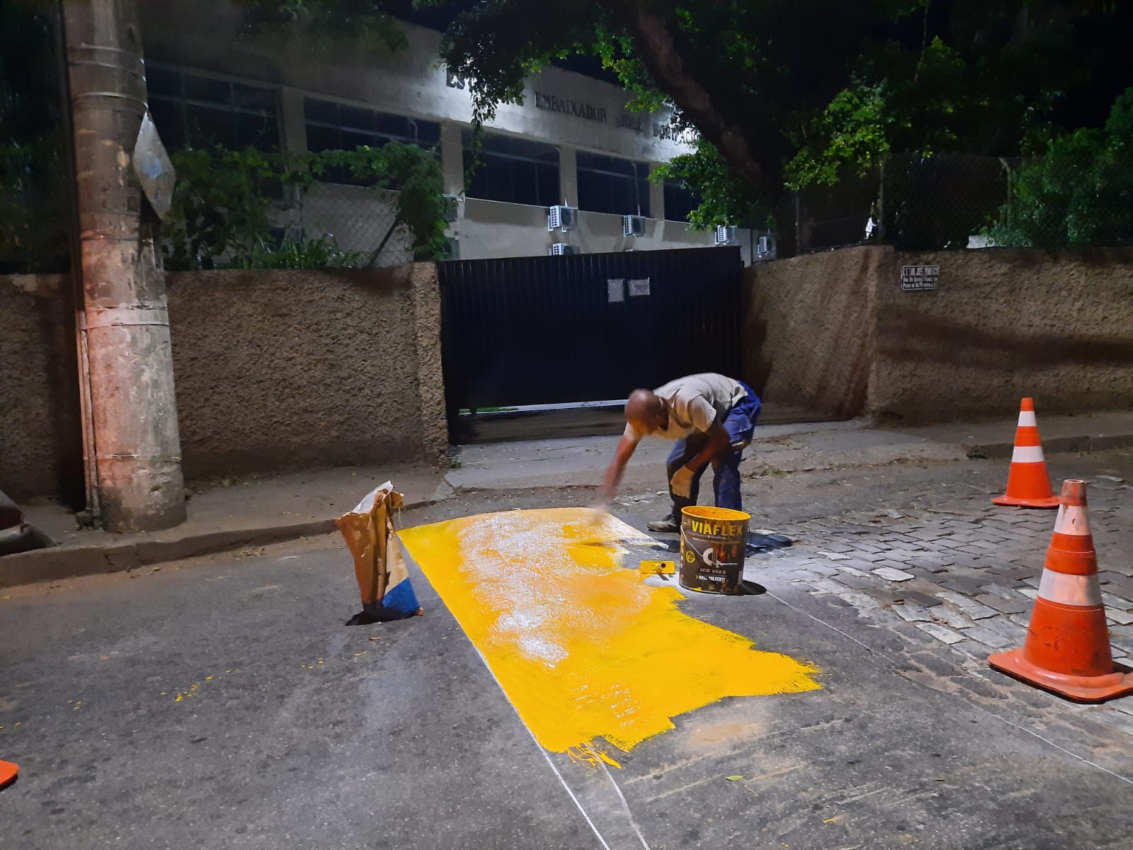 CPTrans revitaliza sinalização em Pedro do Rio e na Posse