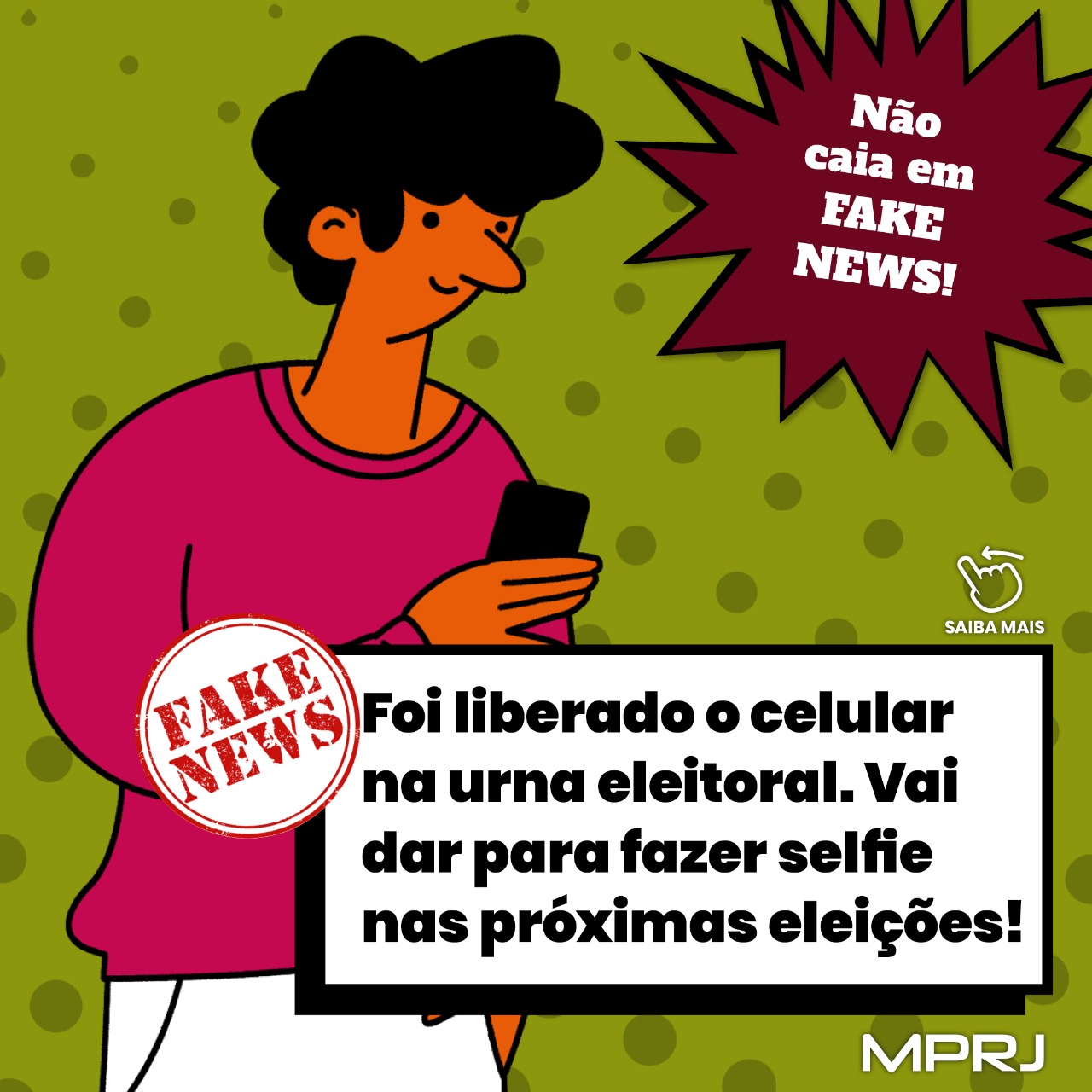 MPRJ lança campanha de combate às Fake News