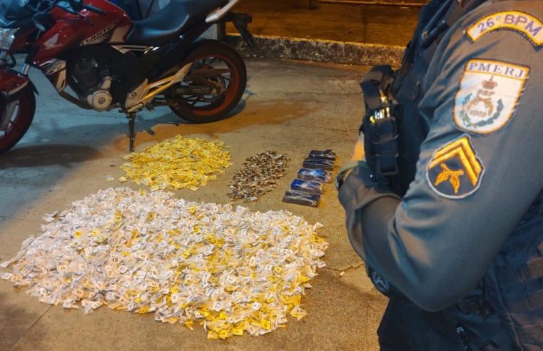 Polícia Militar apreende grande quantidade de drogas no Itamarati
