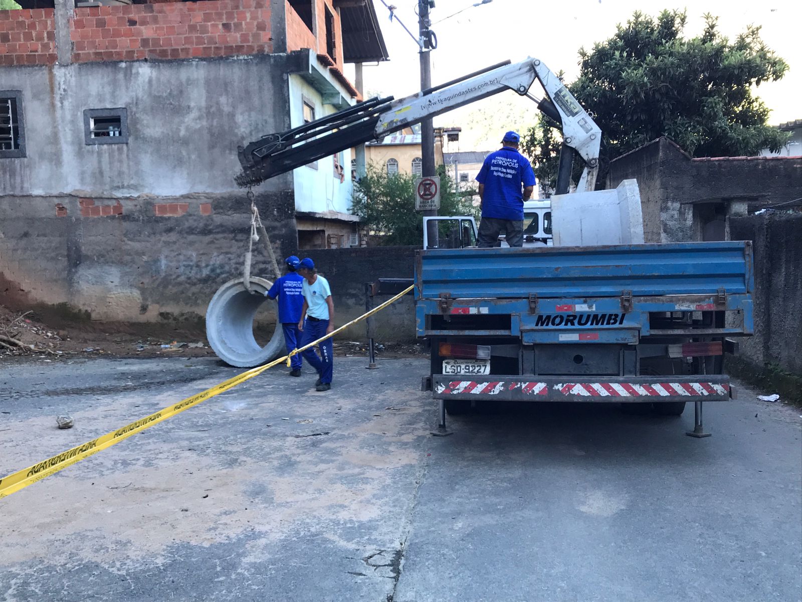 Muro na Rua do Túnel será demolido após acordo entre a Prefeitura de Petrópolis e dono de prédio