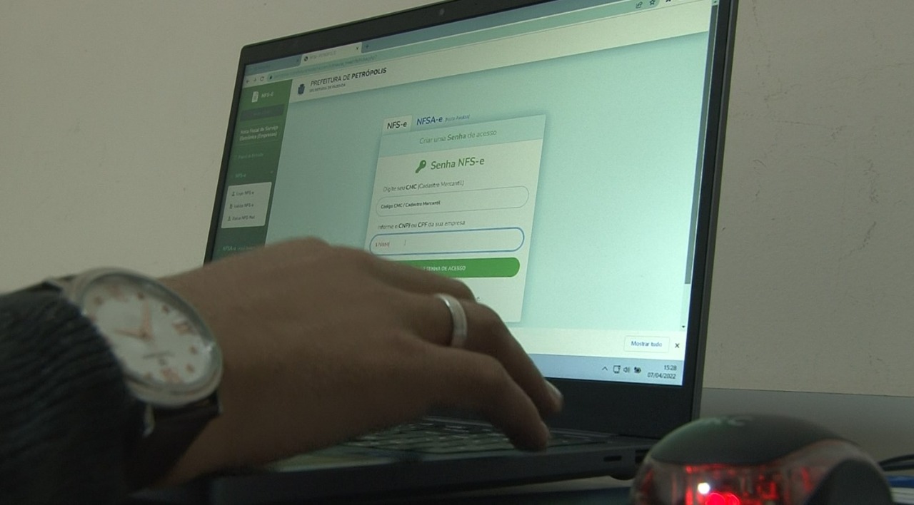Falha no sistema do site da prefeitura impede emissão de nota fiscal