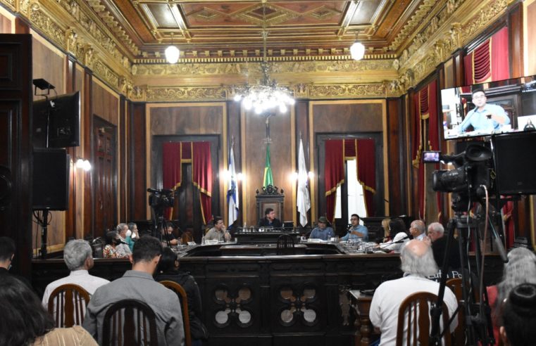 Audiência pública na Câmara Municipal busca solução para impasse sobre projetos habitacionais em terreno no Caetitu