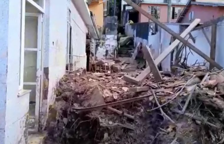 Mais de 250 toneladas de rocha são removidas do Alto da Serra e Chácara Flora