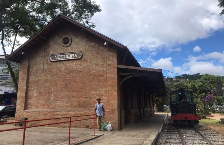 Prefeitura e Associação Fluminense de Preservação Ferroviária promovem evento em homenagem ao Dia do Ferroviário em Nogueira