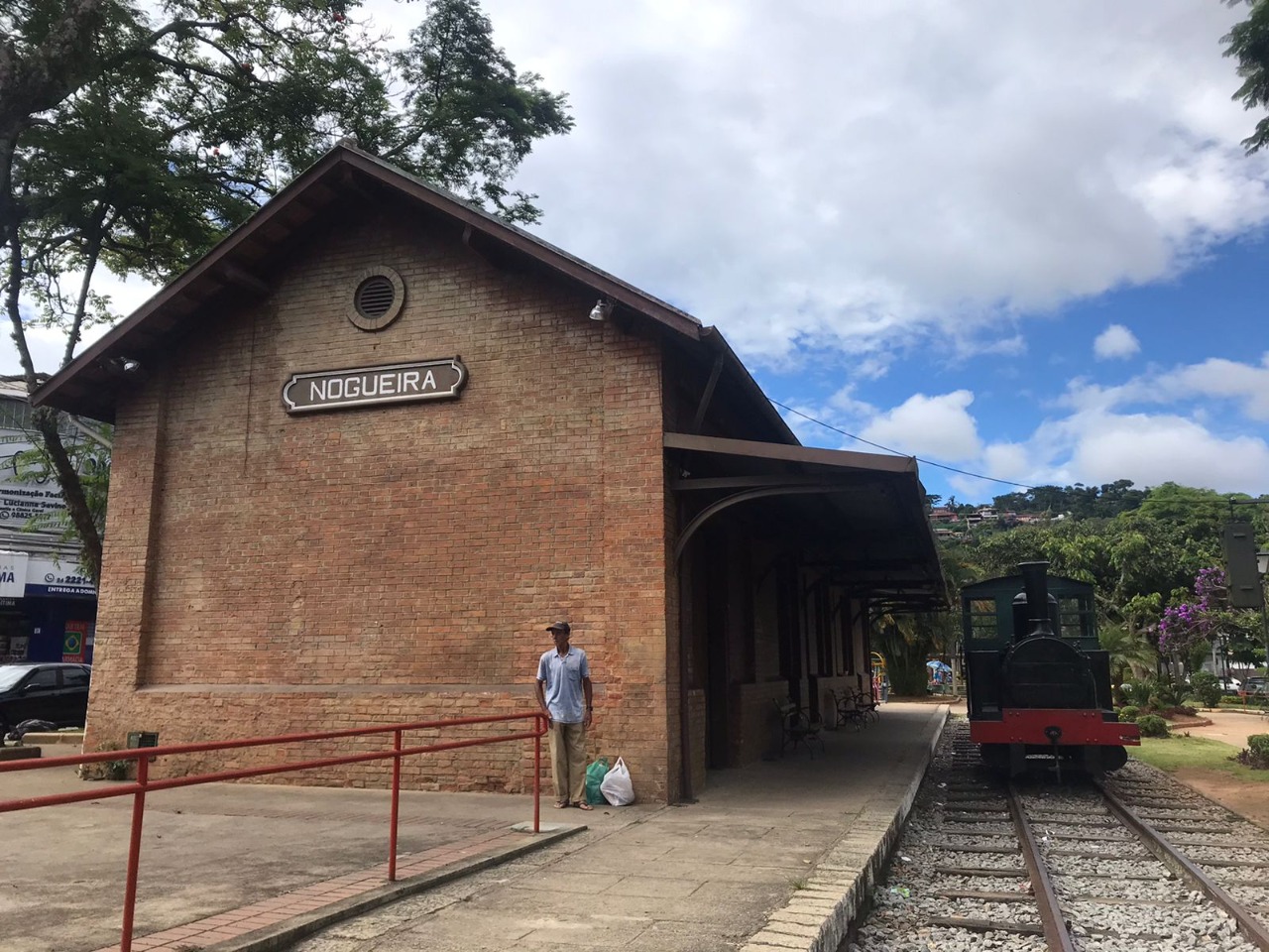 Prefeitura e Associação Fluminense de Preservação Ferroviária promovem evento em homenagem ao Dia do Ferroviário em Nogueira