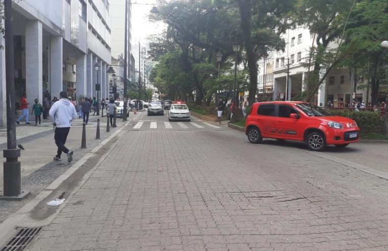Número de ruas interditadas no Centro de Petrópolis diminui