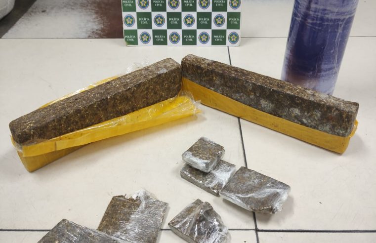 Traficante é preso em casa, no distrito de Itaipava, em Petrópolis, com 3kg de maconha