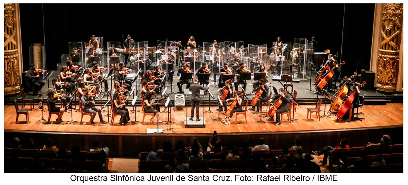 Orquestra Sinfônica Juvenil de Santa Cruz e Escola de Dança Nasta Abdu realizam apresentação gratuita em Areal