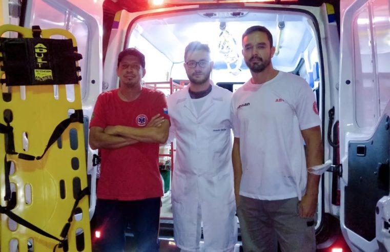 Serviço 192 de Nova Friburgo recebe estagiários que estudam para técnico de enfermagem