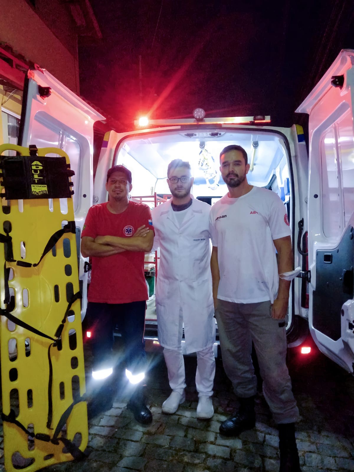 Serviço 192 de Nova Friburgo recebe estagiários que estudam para técnico de enfermagem