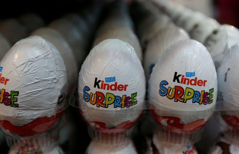 Anvisa proíbe importação e venda de chocolates Kinder da Bélgica