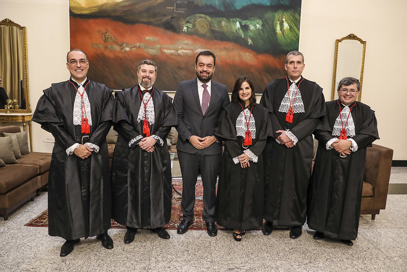 Governador Cláudio Castro participa da solenidade de posse dos novos desembargadores do Tribunal de Justiça do Estado