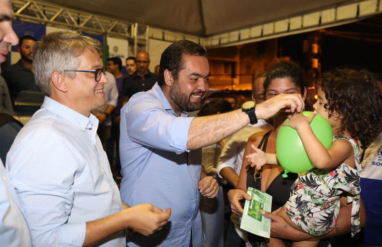 Governador Cláudio Castro inicia entrega do Cartão Recomeçar e lança diversas obras na Baixada Fluminense