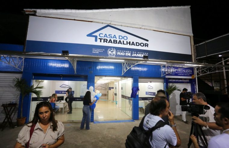 Governo do Rio inaugura Casa do Trabalhador na comunidade do Terreirão, no Recreio