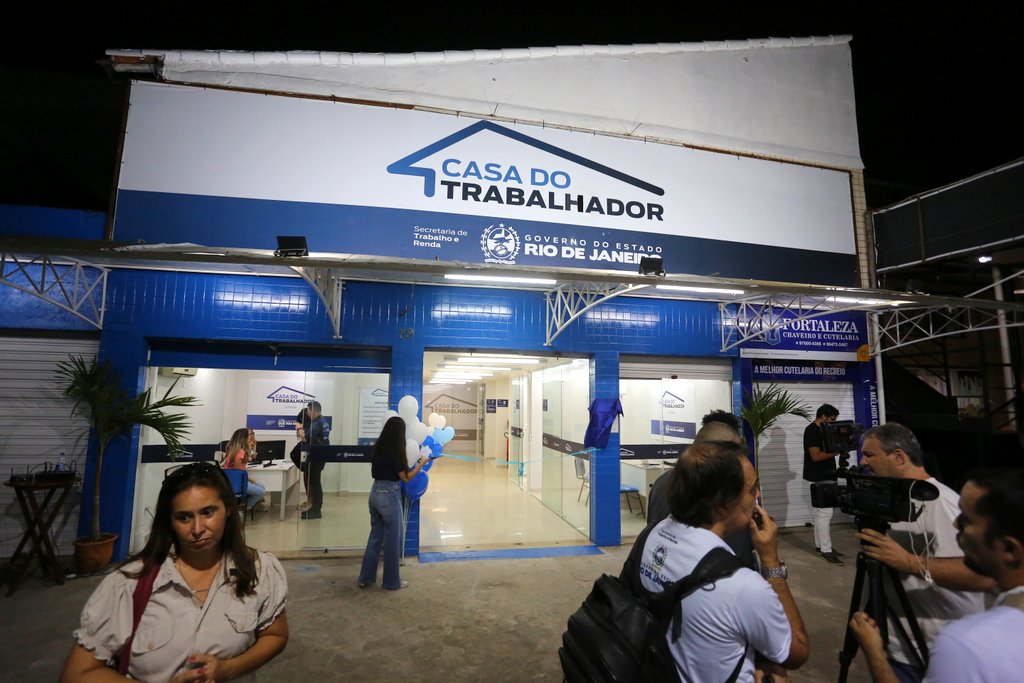 Governo do Rio inaugura Casa do Trabalhador na comunidade do Terreirão, no Recreio