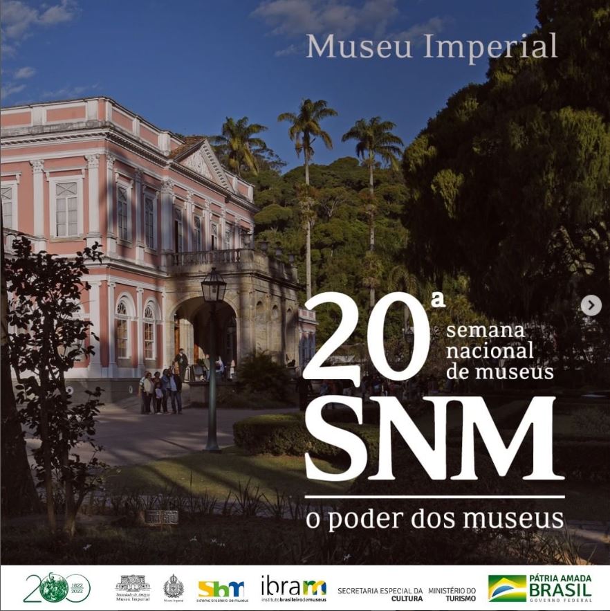 Museu Imperial participará da 20ª Semana Nacional de Museus