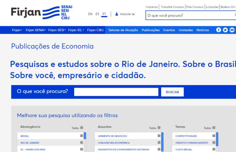 Sondagem Industrial aponta crescimento do volume de produção no estado do Rio, diz Firjan