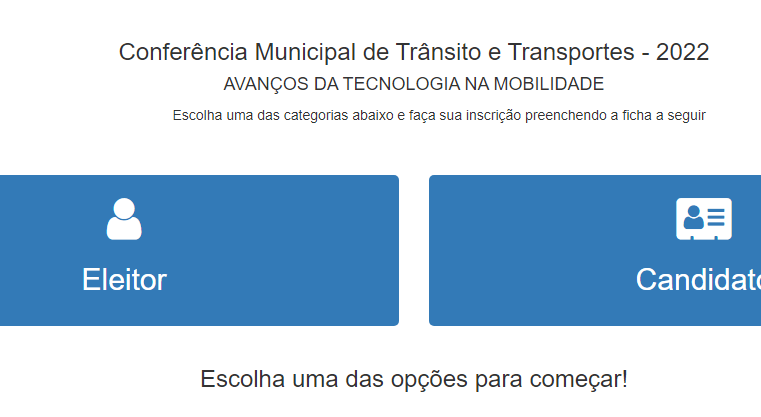 Tecnologia na mobilidade urbana será o tema de conferência municipal em maio
