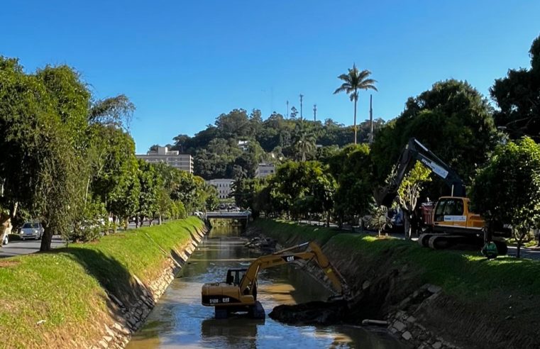 Prefeitura e Inea dão continuidade na dragagem dos rios em Petrópolis