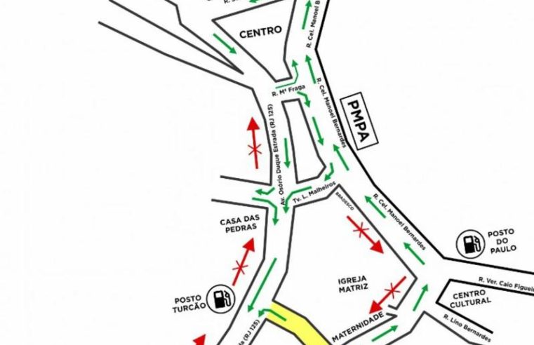 Prefeitura de Paty do Alferes faz alterações no trânsito para promover desenvolvimento econômico