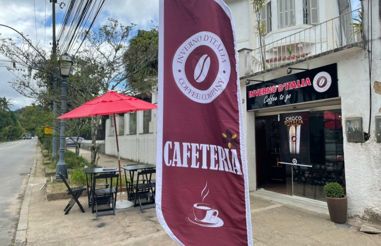 Cafeteria Inverno D’itália, atingida duas vezes pelas fortes chuvas, reinaugura em novo endereço em Petrópolis