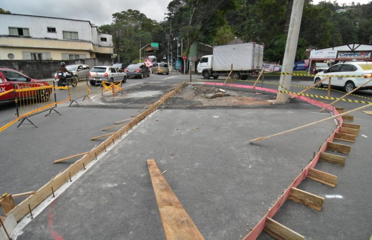 Entrada do Carangola: obras devem ser concluídas ainda neste mês