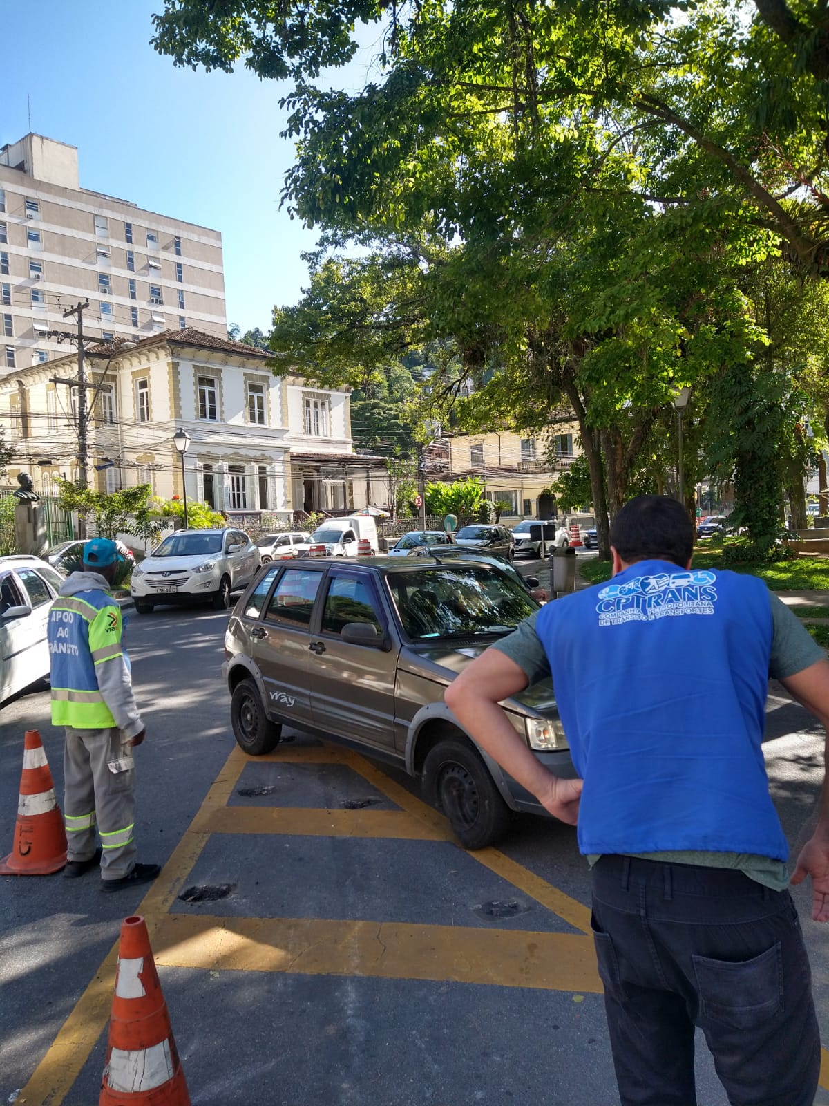 CPTrans altera trânsito na Praça da Liberdade