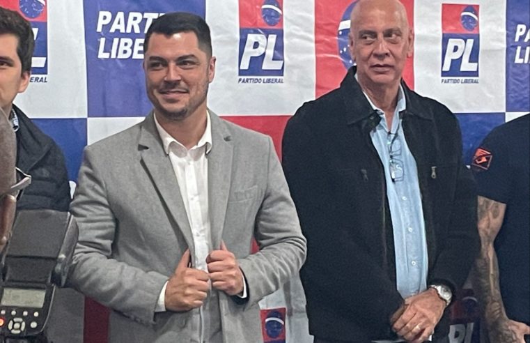 Vereador Fred Procópio é empossado como novo presidente da executiva municipal do PL